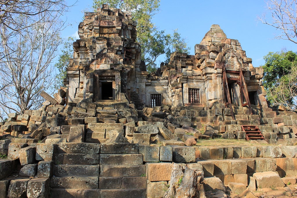 Wat Ek Phnom (វត្តឯកភ្នំ), Cambodia